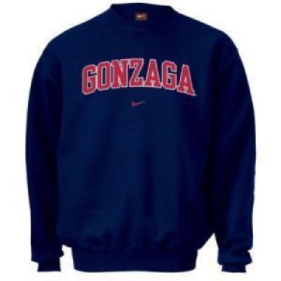 Gonzaga Classic Nike Crew Sweatshirt