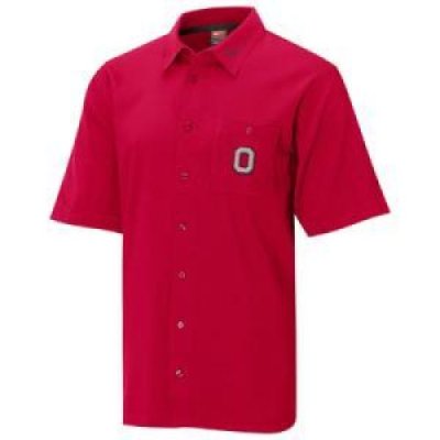 Ohio State Motion Woven Nike Top