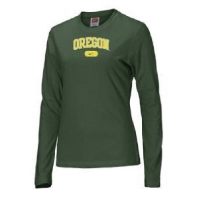 Oregon Women's Nike Arched L/s T-shirt