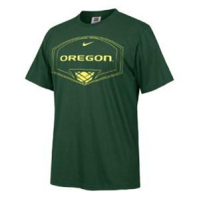 Green Oregon Nike Backboard T-shirt