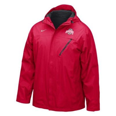 Nike Ohio State Buckeyes Full-zip Conference Storm-fit Jacket