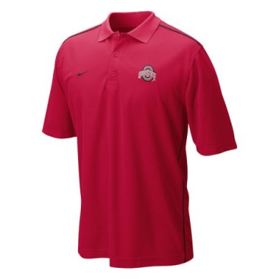 Nike Ohio State Buckeyes Dri-fit Core Polo Shirt