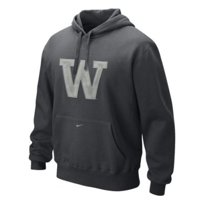 Nike Washington Huskies Classic Logo Seasonal Hooded Sweatshirt