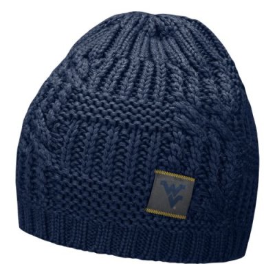 Nike West Virginia Mountaineers Womens Cable Knit Beanie
