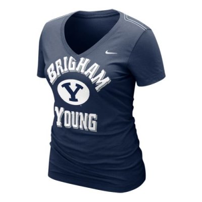 Nike Byu Cougars Womens Whose That V-neck T-shirt