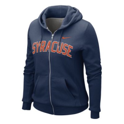 Nike Syracuse Orange Womens Classic Full-zip Hooded Sweatshirt