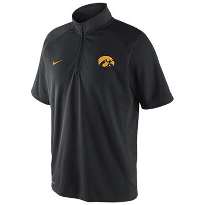 Nike Iowa Hawkeyes Elite Short Sleeve Mock Shirt