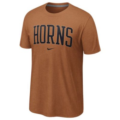 Nike Texas Longhorns Tri-blend Graphic T-shirt