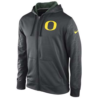 Nike Oregon Ducks Full-Zip KO Hooded Sweatshirt