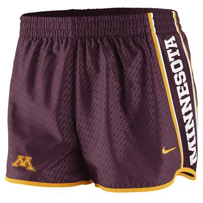 Nike Minnesota Golden Gophers Women's Chainmaille Pacer Short