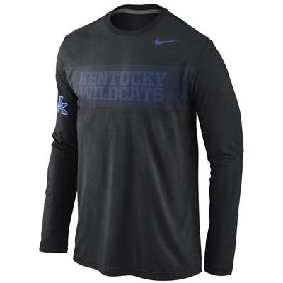 Nike Kentucky Wildcats Energy Long Sleeve Tri-Blend T-Shirt