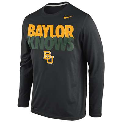 Nike Baylor Bears Knows Legend Long-Sleeve T-Shirt