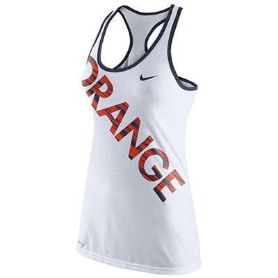 Nike Syracuse Orange Womens Dri-Blend Warp Tank Top