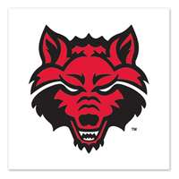 Arkansas State Redwolves Temporary Tattoo - 4 Pack