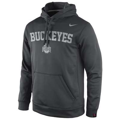 Nike Ohio State Buckeyes Platinum KO Hooded Sweatshirt
