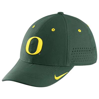 Nike Oregon Ducks Sideline Swoosh Flex Hat - Green