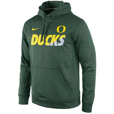 Nike Oregon Ducks Sideline KO Fleece Hooded Sweatshirt