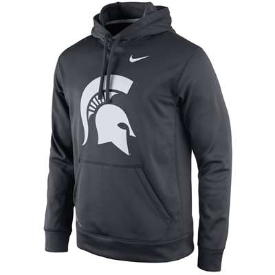 Nike Michigan State Spartans Performance Practice Hooded Sweatshirt