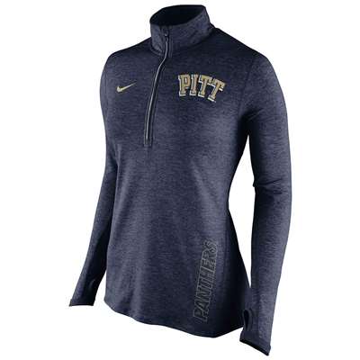 Nike Pittsburgh Panthers Women's Half-Zip Dri-FIT Element Top