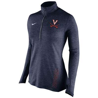 Nike Virginia Cavaliers Women's Half-Zip Dri-FIT Element Top