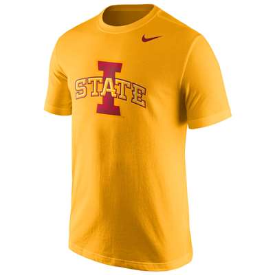 Nike Iowa State Cyclones Cotton Logo T-Shirt