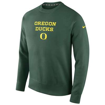 Nike Oregon Ducks Stadium Classic Club Crew Sweatshirt