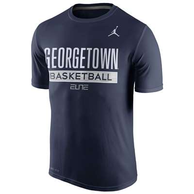 Nike Georgetown Hoyas Dri-FIT Basketball Practice T-Shirt