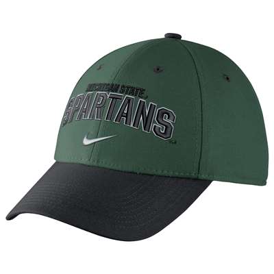 Nike Michigan State Spartans Legacy91 Swoosh Flex Hat