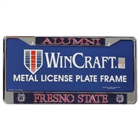 Fresno State Bulldogs Alumni Metal License Frame