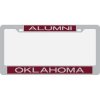Oklahoma Metal Alumni Inlaid Acrylic License Plate Frame