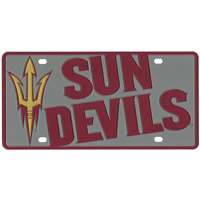 Arizona State Sun Devils Full Color Mega Inlay License Plate