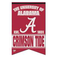 Alabama Crimson Tide Premium Felt Banner - 17" X 26"