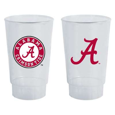 Alabama Crimson Tide Plastic Tailgate Cups - Set of 4