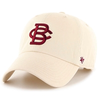 Boston College Eagles 47 Brand Clean Up Adjustable Hat - Natural