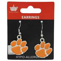 Clemson Tigers Dangler Earrings