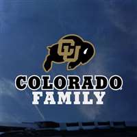 Colorado Buffaloes Transfer Decal - Family