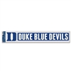 Duke Blue Devils Multi-Use Decal - 2.5" x 16"
