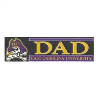 East Carolina Pirates Die Cut Decal Strip - Dad