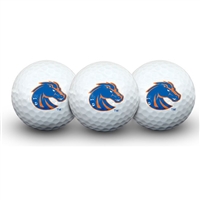 Boise State Broncos Team Effort Golf Balls 3 Pack