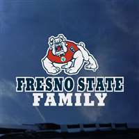 Fresno State Bulldogs Transfer Decal - Family