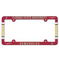 Florida State Seminoles Plastic License Plate Frame