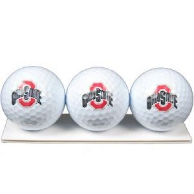 Ohio State - 3 Golf Balls