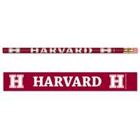 Harvard Crimson Pencil - 6-pack