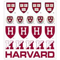 Harvard Crimson Multi-Purpose Vinyl Sticker Sheet