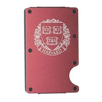 Harvard Crimson Aluminum RFID Cardholder - Maroon