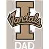 Idaho Vandals Transfer Decal - Dad
