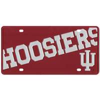 Indiana Hoosiers Full Color Mega Inlay License Plate