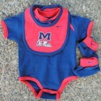 Mississippi College Baby Set - Nike