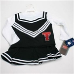 Texas Tech Toddler 2-piece Long Sleeve Cheerleader Outfit By Nike