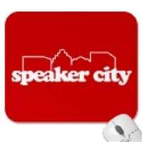 Speaker City Mouse Pad